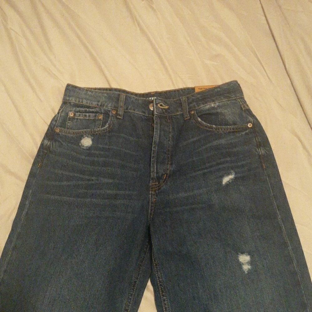 High Rise Wide Leg Jeans